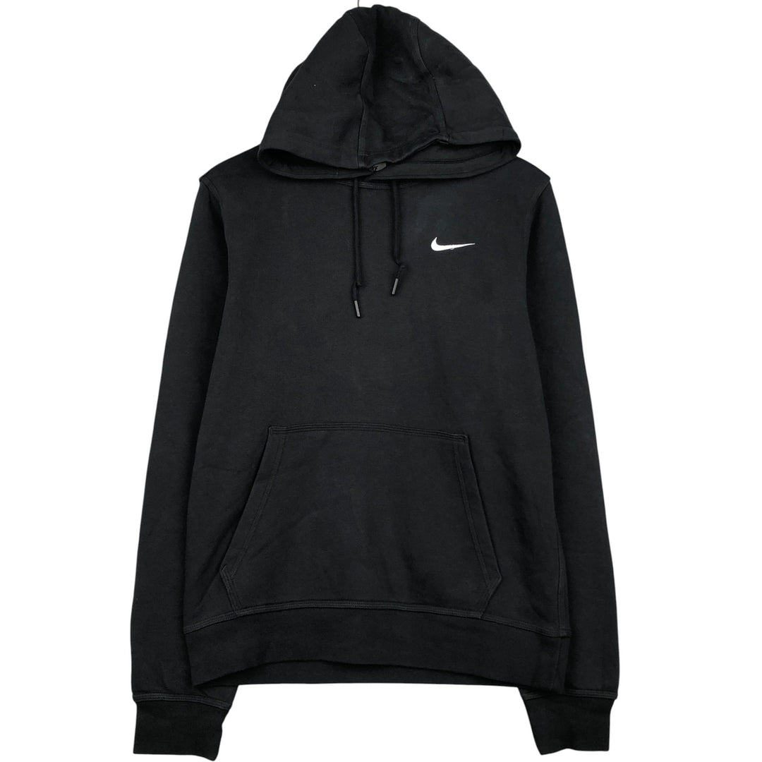 Nike Sweat Pullover Hoodie, Men's Size Small cotton black type Vintage Second Hand