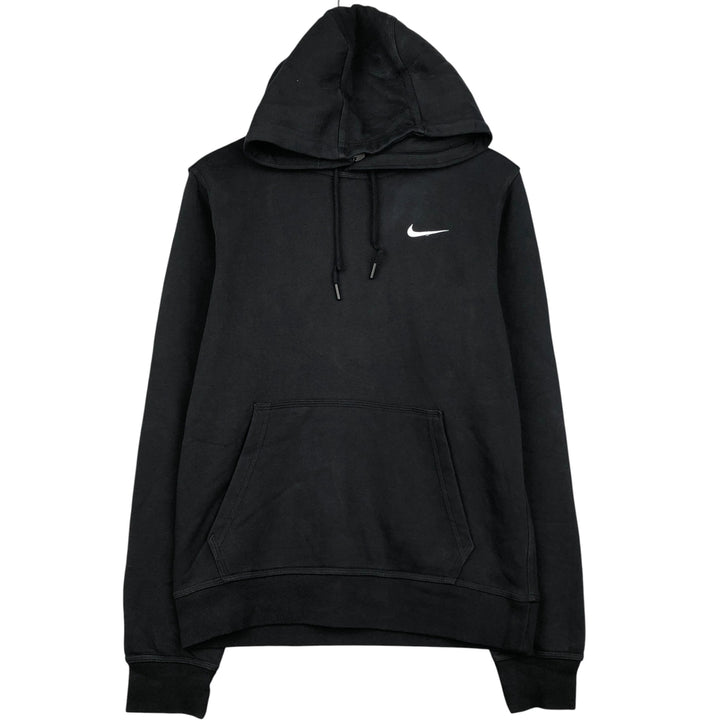 Nike Sweat Pullover Hoodie, Men's Size Small cotton black type Vintage Second Hand