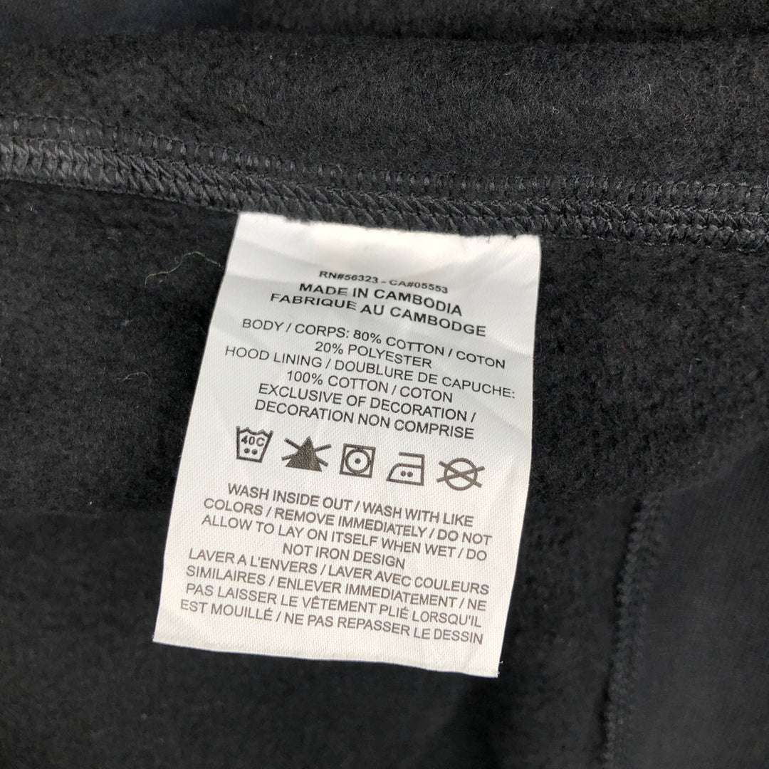 Nike Sweat Pullover Hoodie, Men's Size Small cotton black type Vintage Second Hand