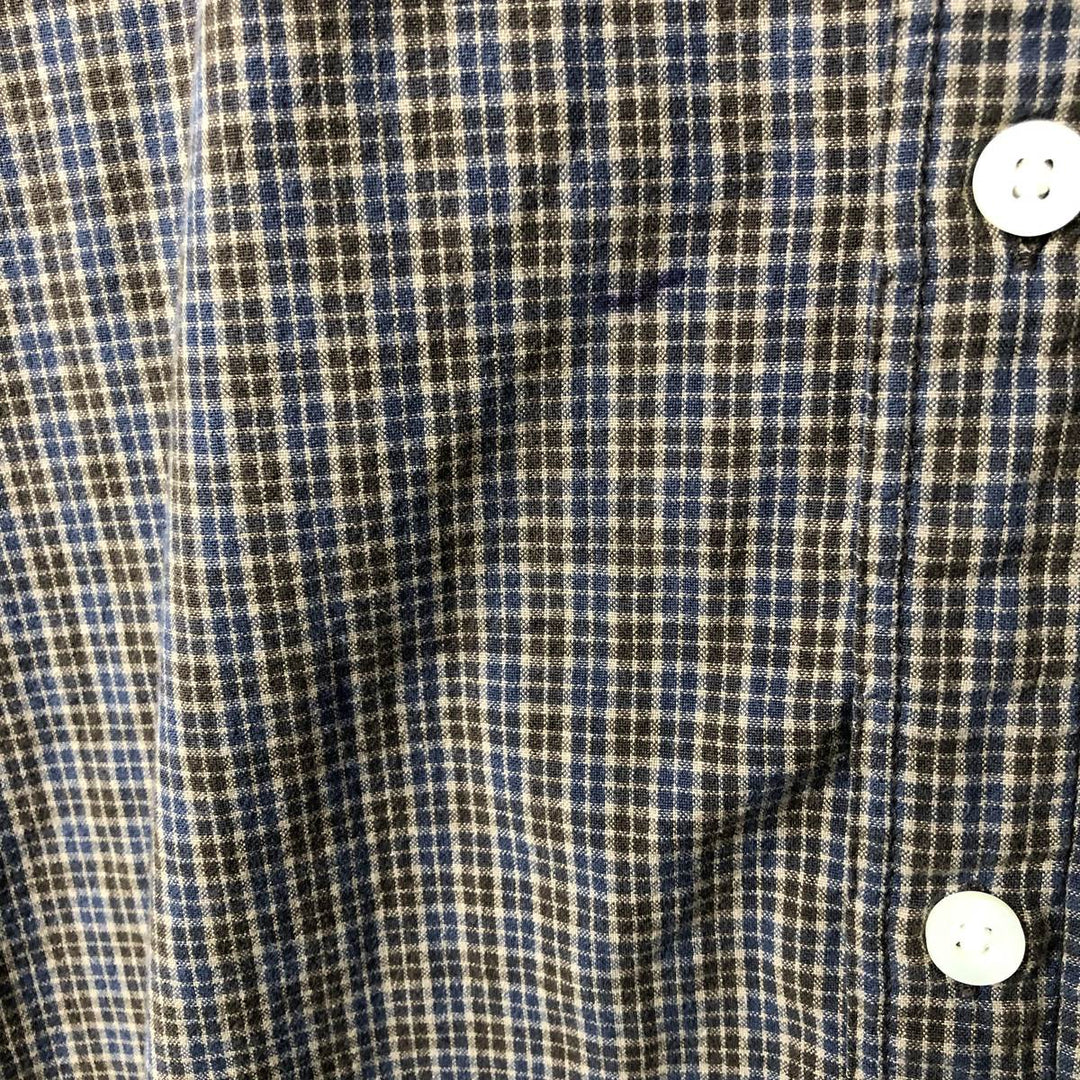 Carhartt Long Sleeve Work Shirt, Men's Size L cotton Khaki type brown Vintage Second Hand