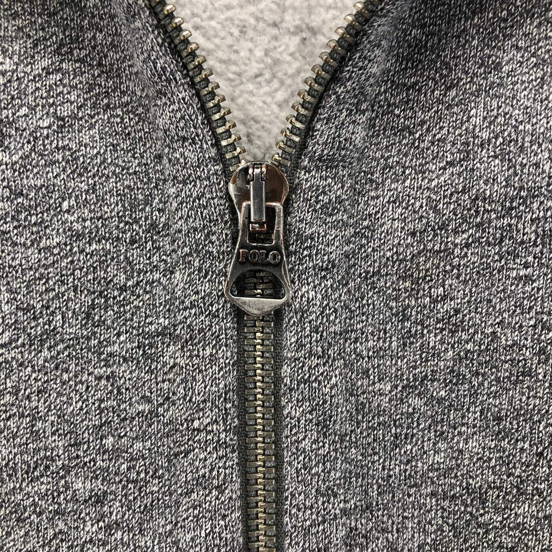 Ralph Lauren POLO RALPH LAUREN Sweat Full Zip Hoodie Men's XL cotton gray type Vintage Second Hand