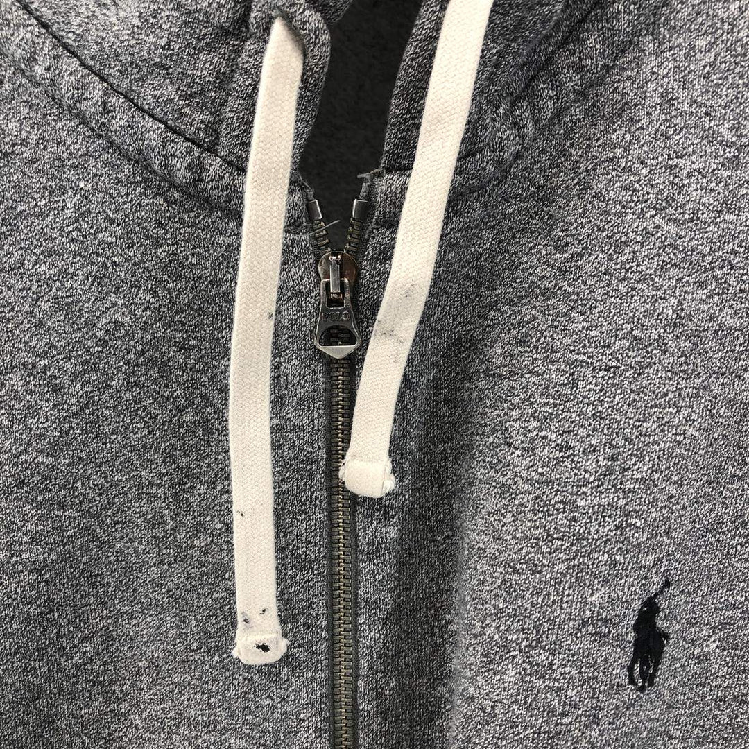 Ralph Lauren POLO RALPH LAUREN Sweat Full Zip Hoodie Men's XL cotton gray type Vintage Second Hand