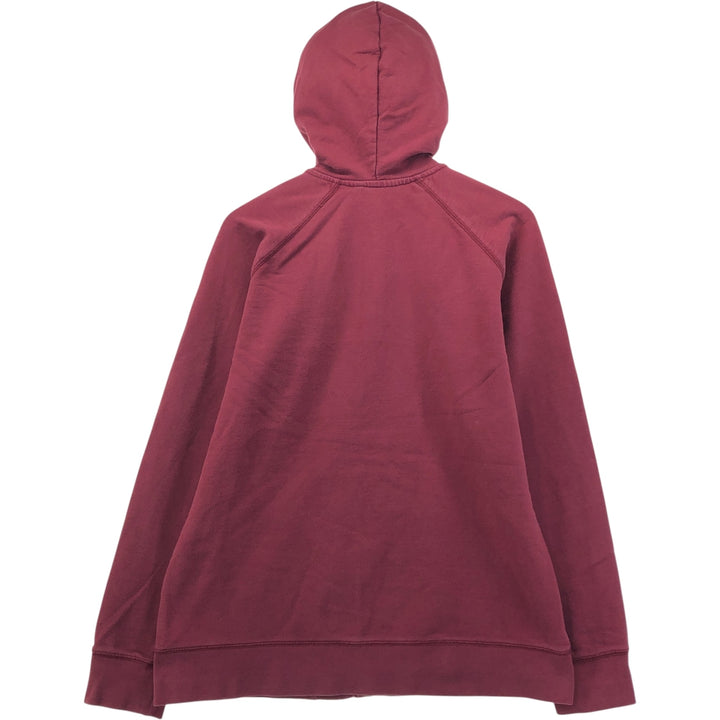 Carhartt Hooded Chase Jacket, full-zip sweatshirt, men's size XL cotton wine-red Vintage Second Hand