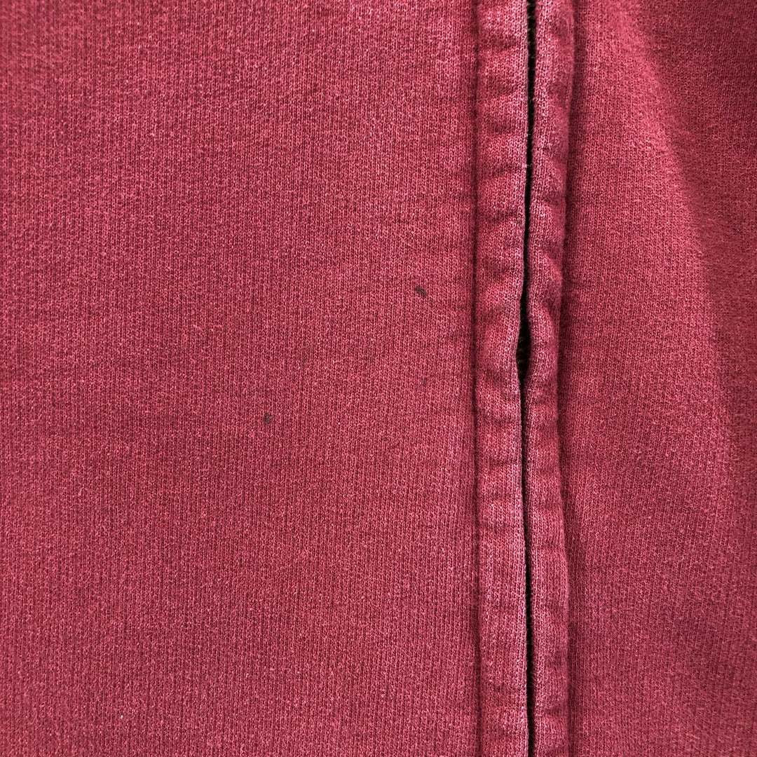 Carhartt Hooded Chase Jacket, full-zip sweatshirt, men's size XL cotton wine-red Vintage Second Hand