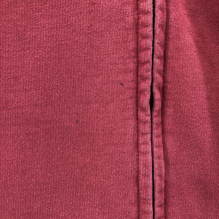 Carhartt Hooded Chase Jacket, full-zip sweatshirt, men's size XL cotton wine-red Vintage Second Hand
