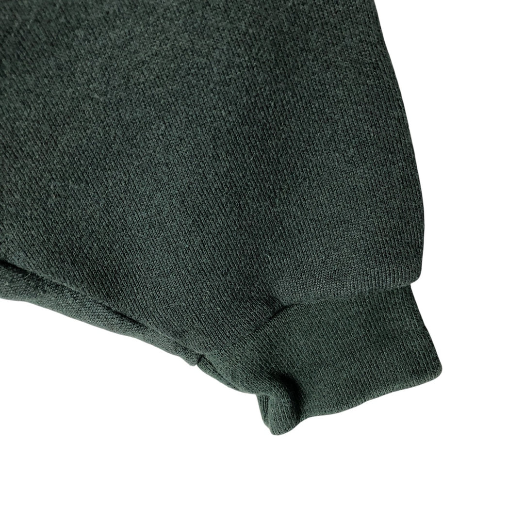 Reebok Logo Sweatshirt, Made in USA, Men's Size L cotton Green type dark green Vintage Second Hand