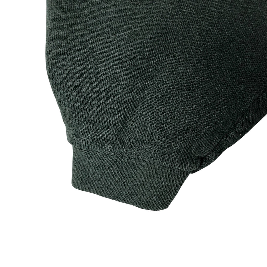 Reebok Logo Sweatshirt, Made in USA, Men's Size L cotton Green type dark green Vintage Second Hand