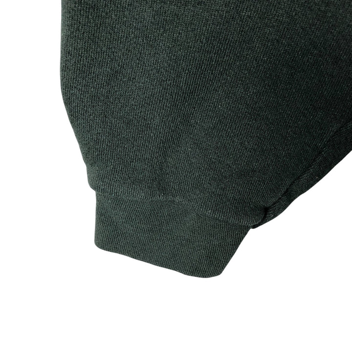 Reebok Logo Sweatshirt, Made in USA, Men's Size L cotton Green type dark green Vintage Second Hand