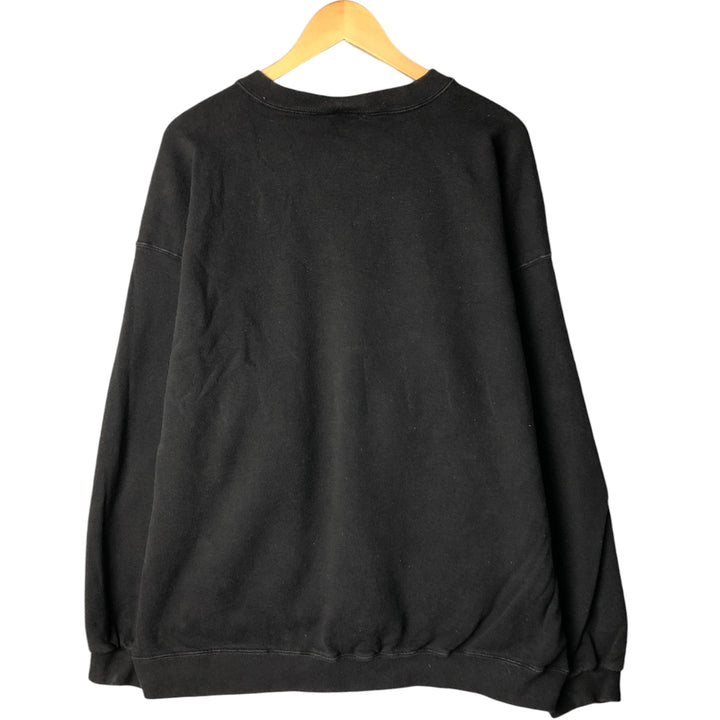 Reebok One-Point Logo Sweatshirt, Made in USA, Men's XL cotton black type Vintage Second Hand