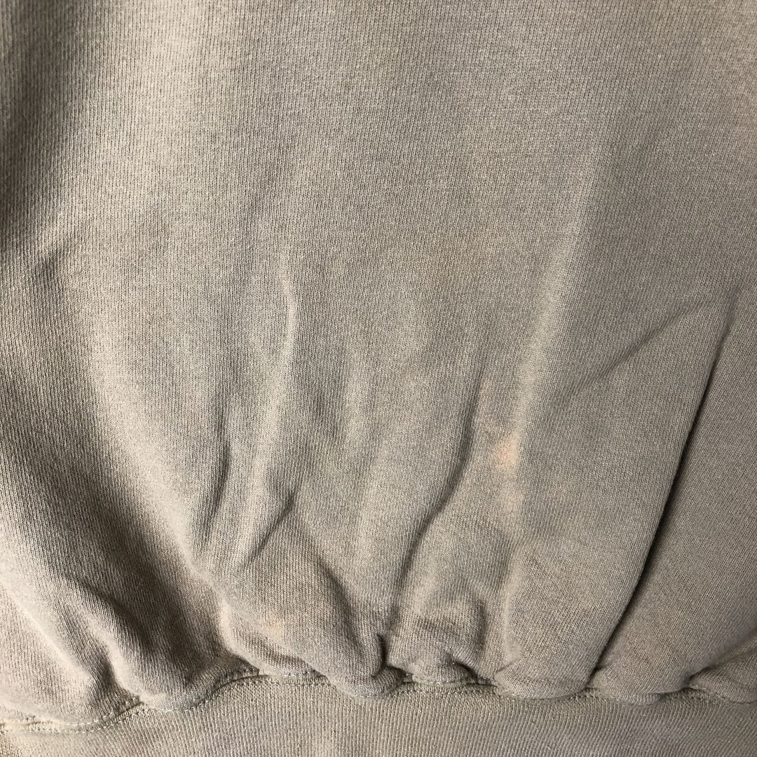 Reebok One-Point Logo Sweatshirt, Made in USA, Men's Size L cotton beige type brown Vintage Second Hand