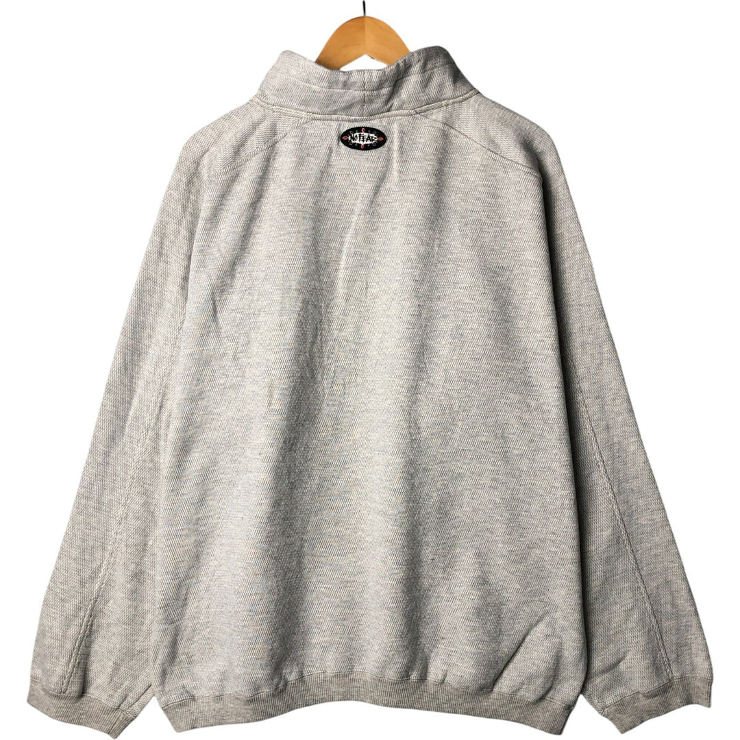 NO FEAR High Neck Sweatshirt, Men's Size L cotton gray type Vintage Second Hand