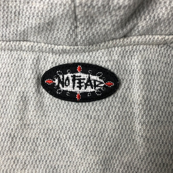 NO FEAR High Neck Sweatshirt, Men's Size L cotton gray type Vintage Second Hand