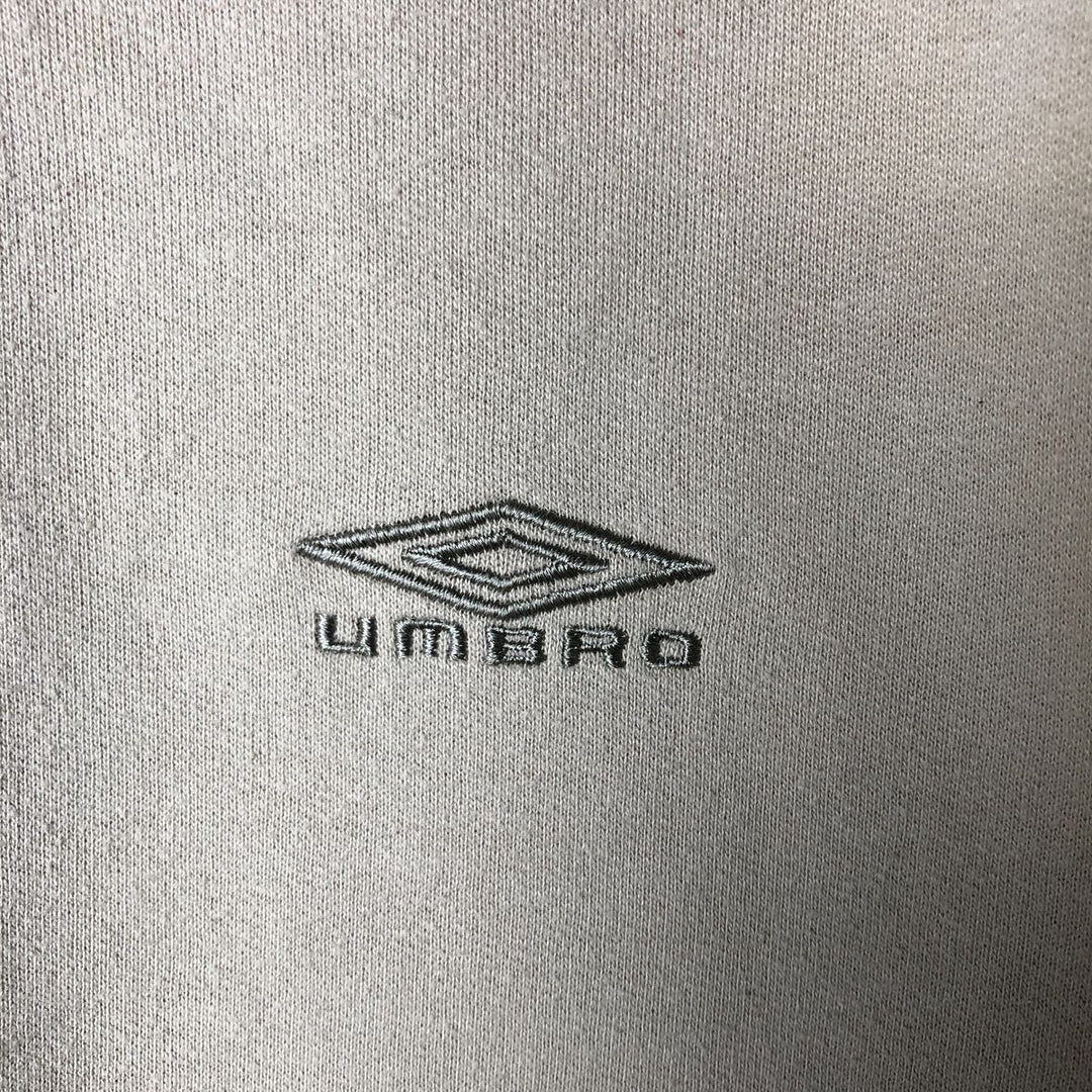 Umbro logo sweatshirt, men's size XXL unclear beige type brown Vintage Second Hand