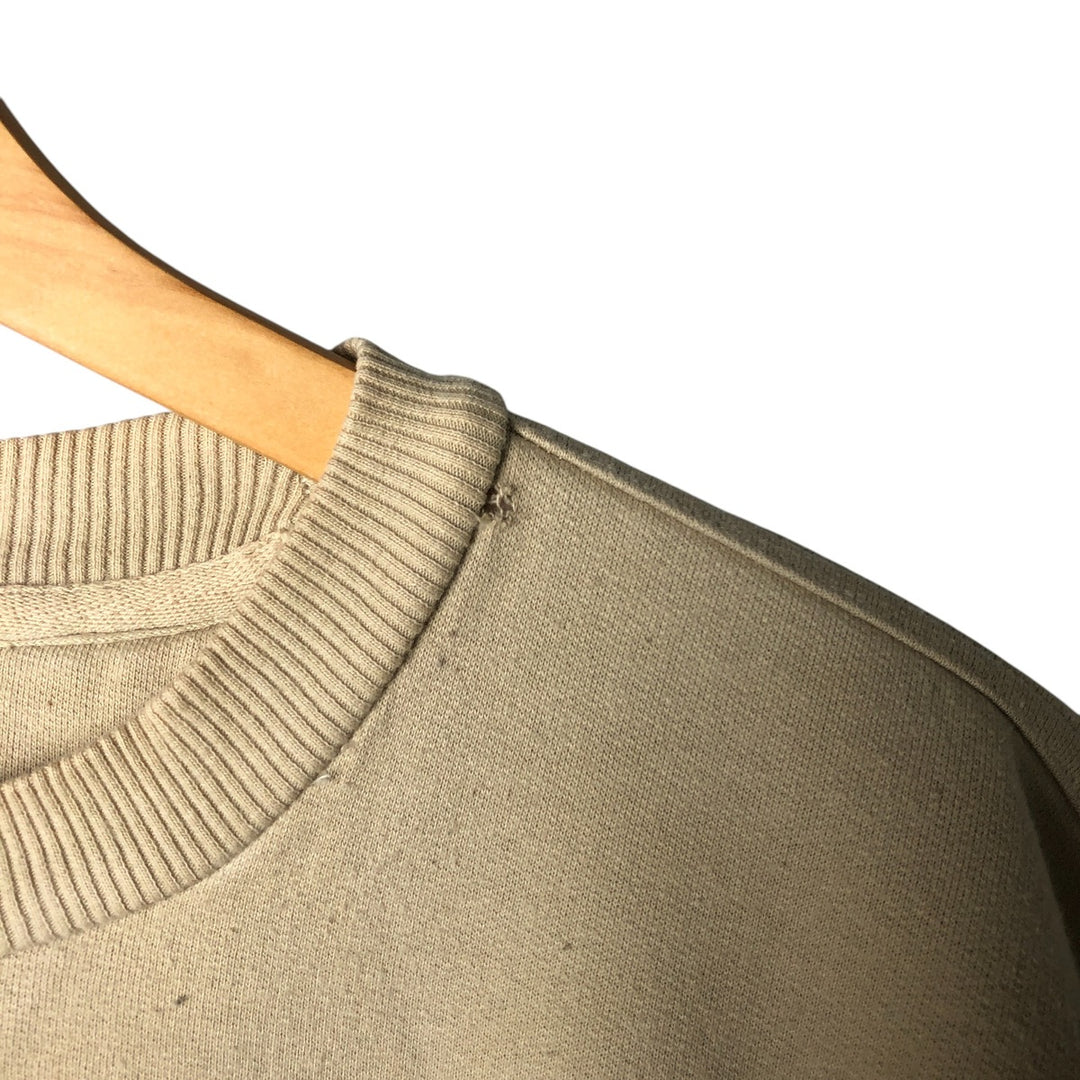 Umbro logo sweatshirt, men's size XXL unclear beige type brown Vintage Second Hand