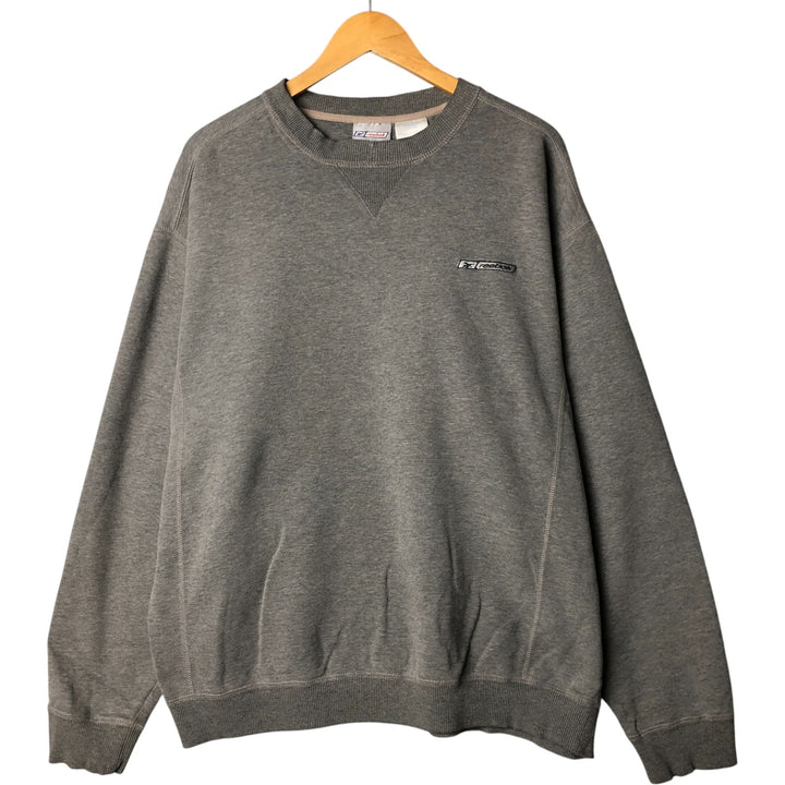 Reebok One-Point Logo Sweatshirt, Men's XL cotton gray type Vintage Second Hand