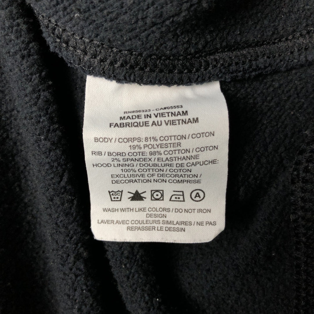 Nike Sweat Pullover Hoodie, Men's Size L cotton black type Vintage Second Hand