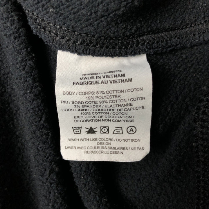 Nike Sweat Pullover Hoodie, Men's Size L cotton black type Vintage Second Hand