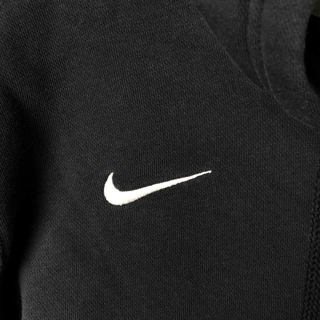 Nike Sweat Pullover Hoodie, Men's Size L cotton black type Vintage Second Hand