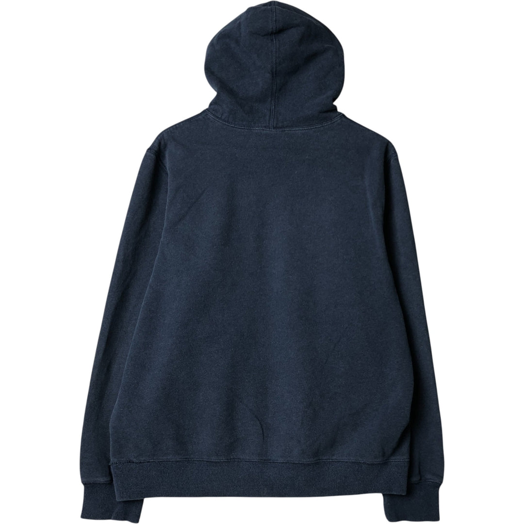 Nike Sweat Pullover Hoodie, Men's Size L cotton navy blue type Vintage Second Hand