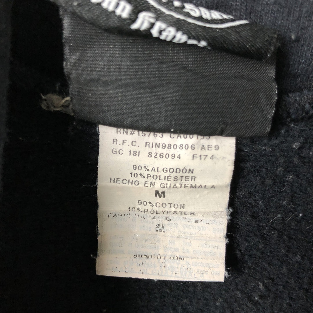Thrasher THRASHER sweatshirt pullover hoodie, men's size M cotton black type Vintage Second Hand