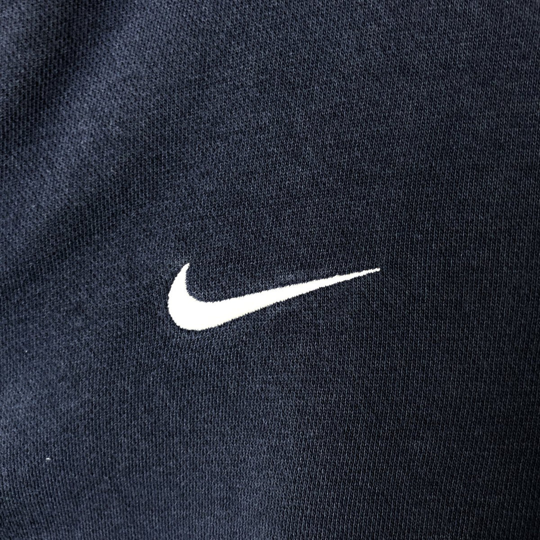 Nike Sweat Pullover Hoodie Men's XL Size cotton navy blue type Vintage Second Hand