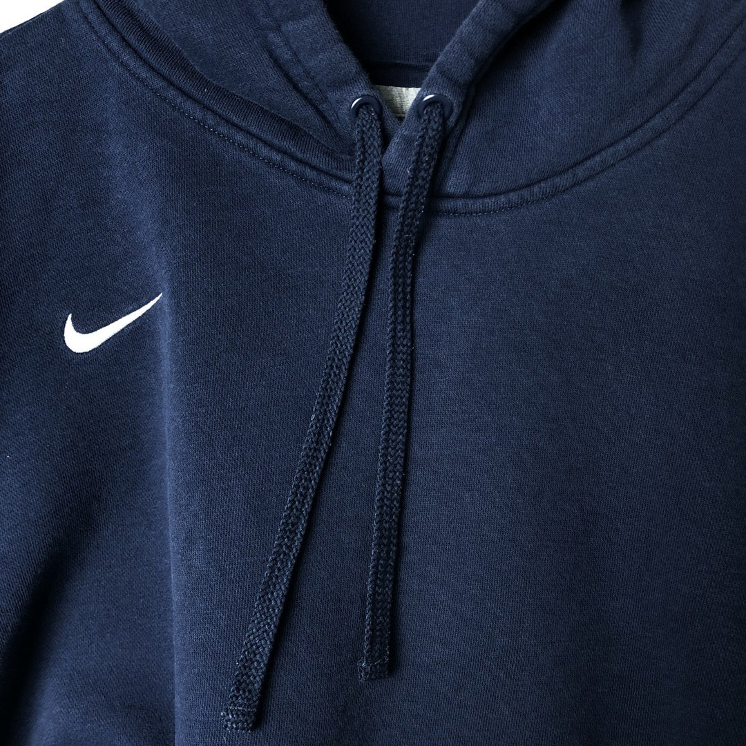 Nike Sweat Pullover Hoodie Men's XL Size cotton navy blue type Vintage Second Hand