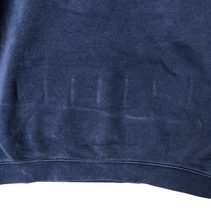 Nike Sweat Pullover Hoodie Men's XL Size cotton navy blue type Vintage Second Hand