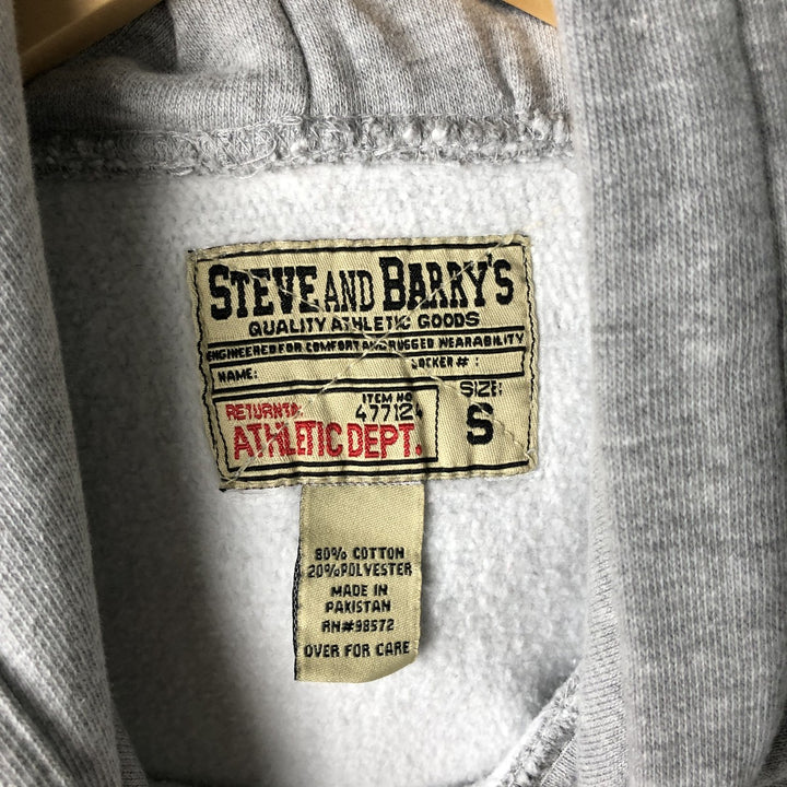 Steve and Barry's College Pullover Hoodie, Men's Size Small cotton gray type Vintage Second Hand