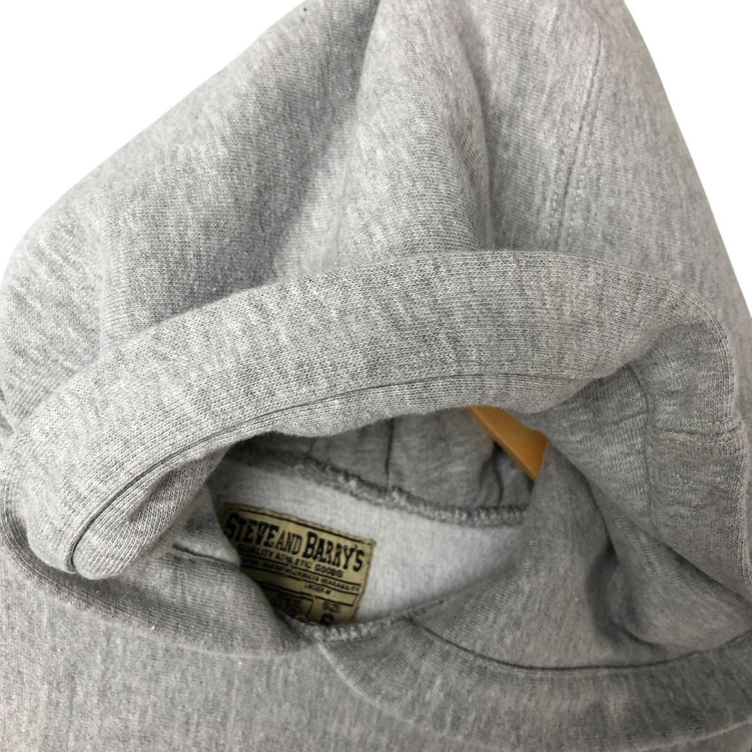 Steve and Barry's College Pullover Hoodie, Men's Size Small cotton gray type Vintage Second Hand