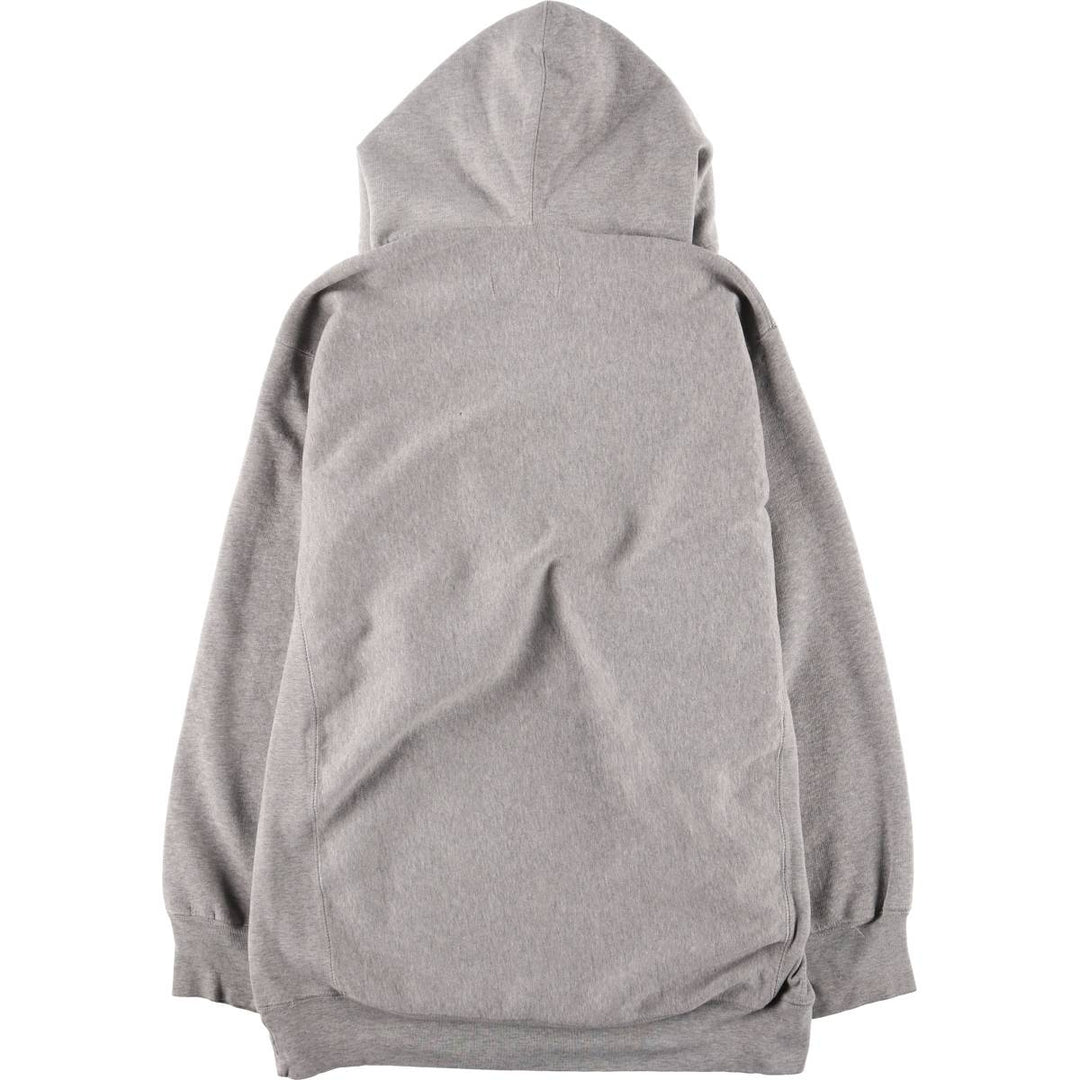 Steve & Barries College Sweat Pullover Hoodie, Men's Size L (approx.) cotton gray type Vintage Second Hand