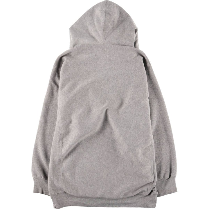 Steve & Barries College Sweat Pullover Hoodie, Men's Size L (approx.) cotton gray type Vintage Second Hand