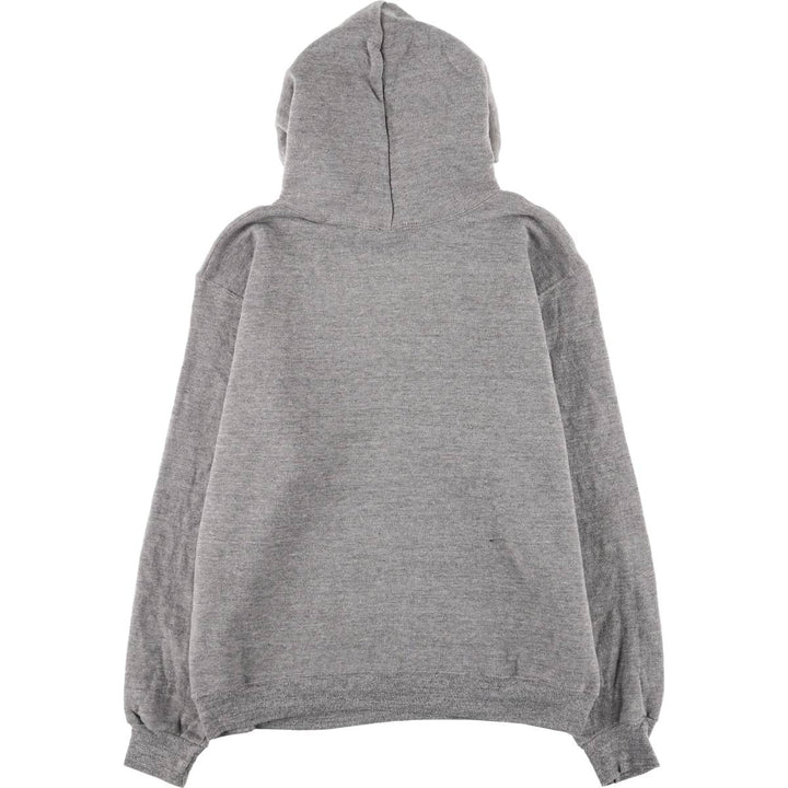 Vintage 80s-90'S Russell blank sweatshirt, hoodie, made in the USA, size M, men's polyester gray type Vintage Second Hand
