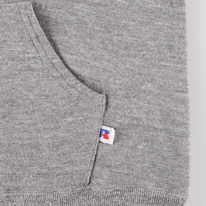 Vintage 80s-90'S Russell blank sweatshirt, hoodie, made in the USA, size M, men's polyester gray type Vintage Second Hand