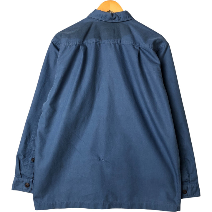2000'S Patagonia 81970SP2003 Long Sleeve Polycotton Box Shirt, Men's Size Small cotton blue type Vintage Second Hand