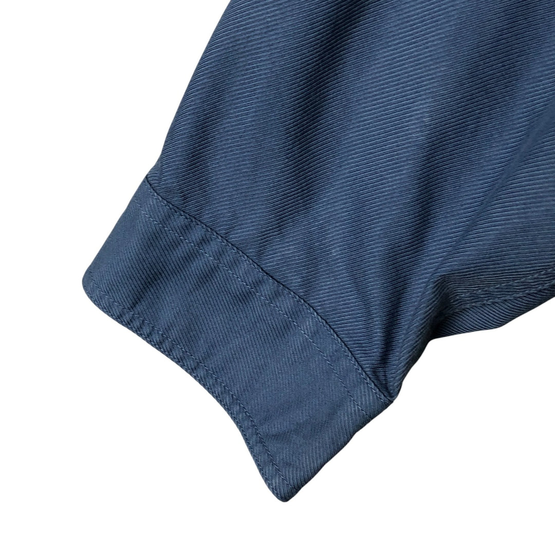 2000'S Patagonia 81970SP2003 Long Sleeve Polycotton Box Shirt, Men's Size Small cotton blue type Vintage Second Hand