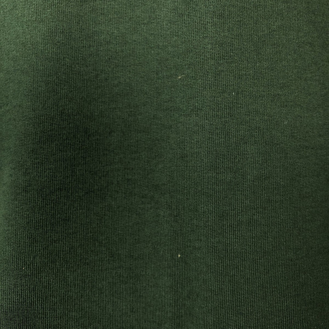 Ralph Lauren POLO by Ralph Lauren high-neck full-zip sweatshirt, men's size L cotton Green type dark green Vintage Second Hand