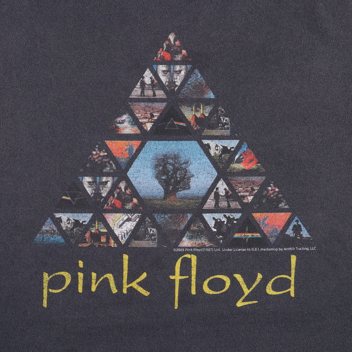2000'S ALSTYLE PINK FLOYD Band T-Shirt, Men's XXL cotton Charcoal Vintage Second Hand