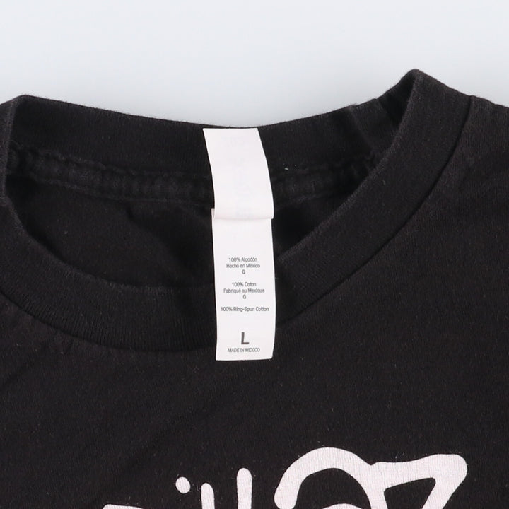 TULTEX GORILLAZ Gorillaz Band T-Shirt, Men's Size L cotton black type Vintage Second Hand