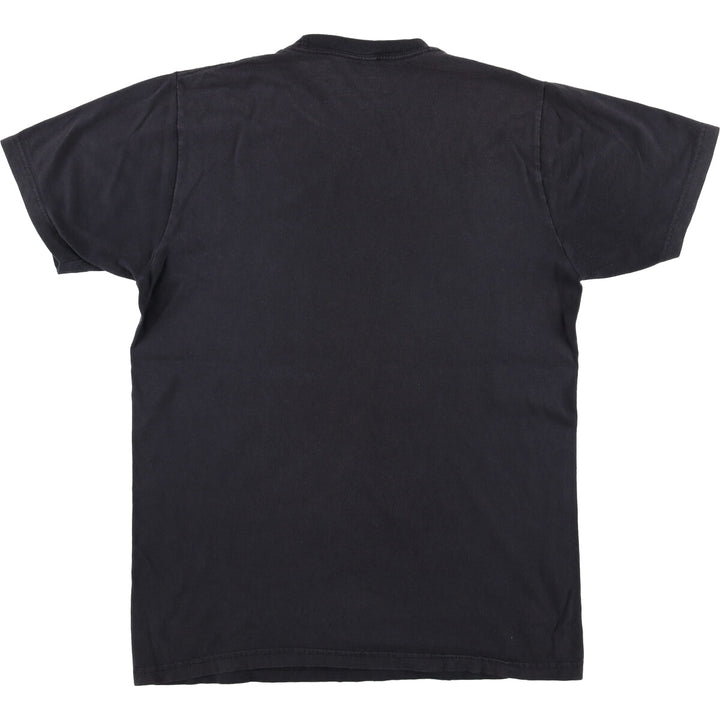 RUNDMC Rap T-shirt, Men's L size cotton black type Vintage Second Hand