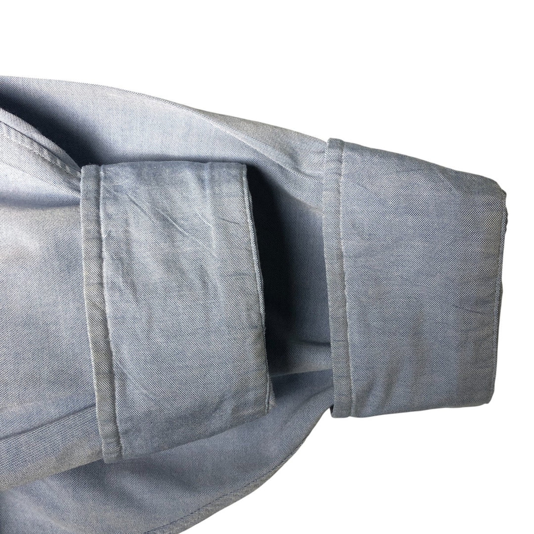Brooks Brothers Est.1818 Long Sleeve Button Down Shirt, Men's M Size cotton Blue type light blue Vintage Second Hand