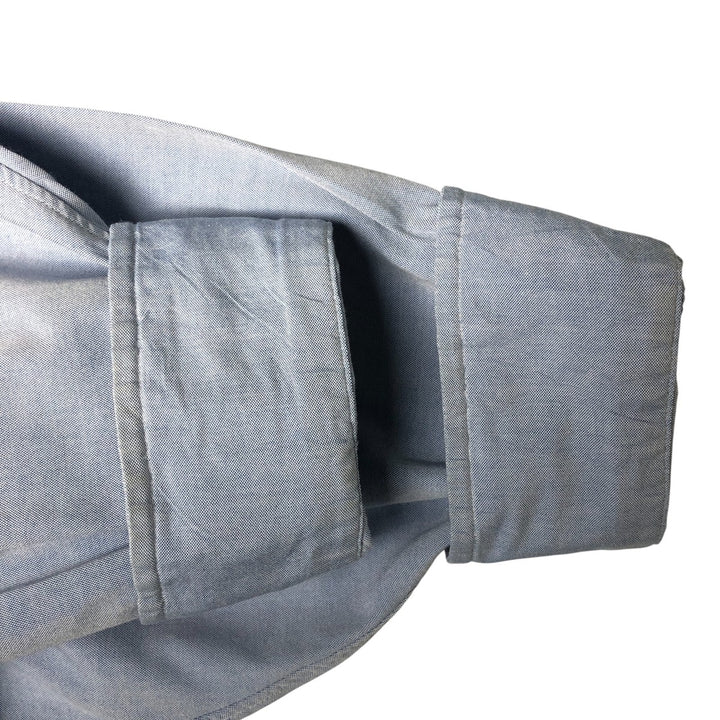 Brooks Brothers Est.1818 Long Sleeve Button Down Shirt, Men's M Size cotton Blue type light blue Vintage Second Hand