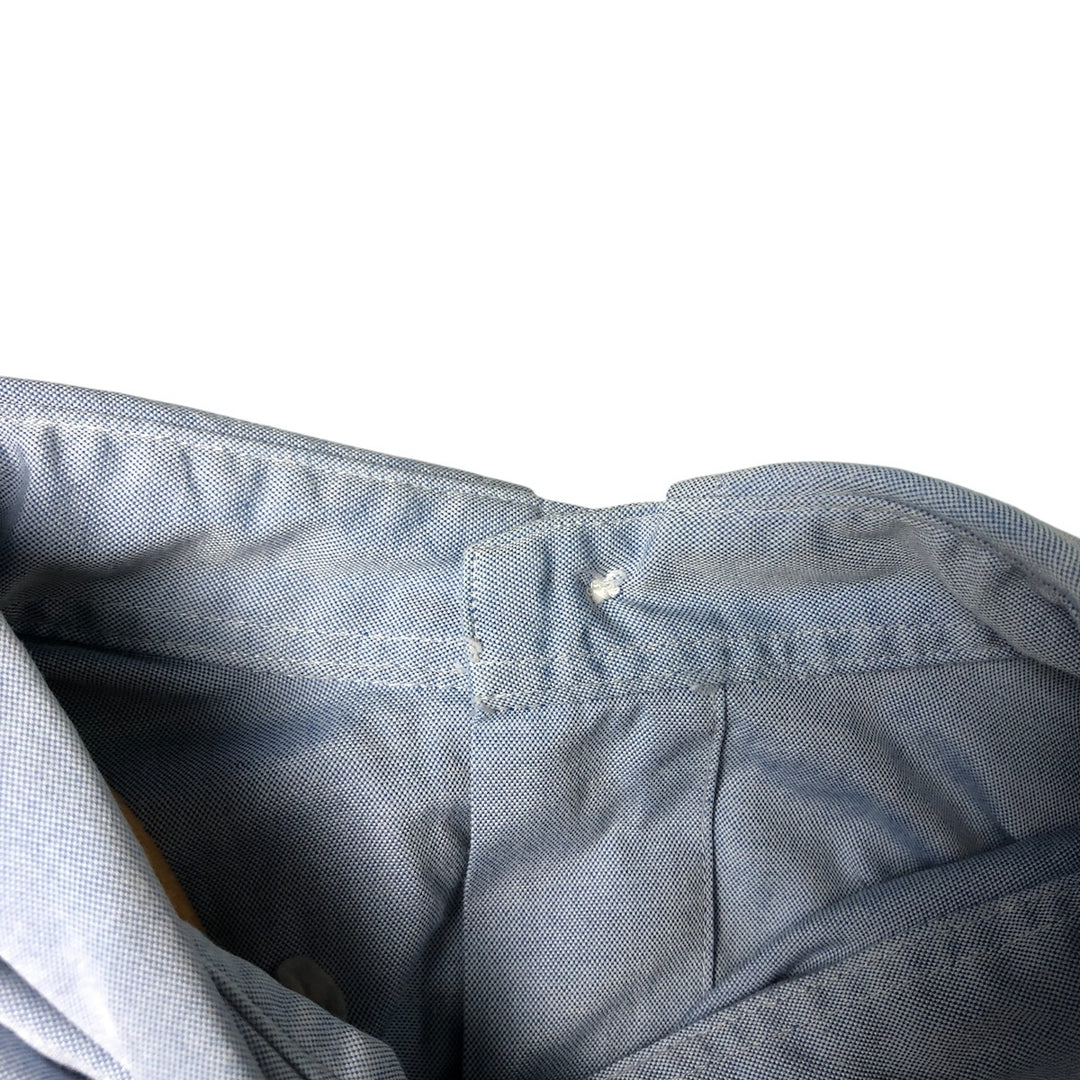 Brooks Brothers Est.1818 Long Sleeve Button Down Shirt, Men's M Size cotton Blue type light blue Vintage Second Hand