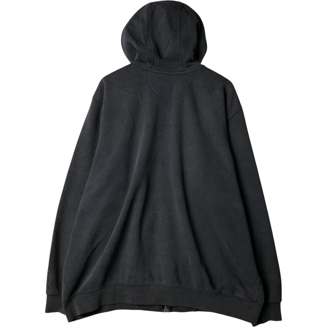 Carhartt Original Fit Full-Zip Hoodie, Men's XXL cotton black type Vintage Second Hand