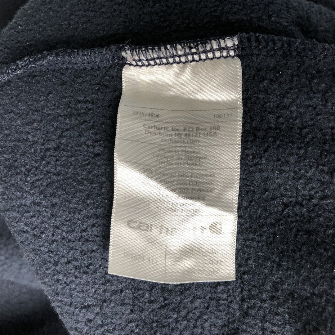 Carhartt Original Fit Full-Zip Hoodie, Men's XXL cotton black type Vintage Second Hand
