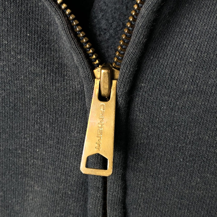 Carhartt Original Fit Full-Zip Hoodie, Men's XXL cotton black type Vintage Second Hand