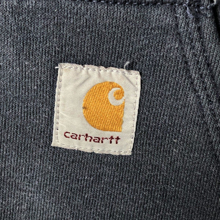 Carhartt Original Fit Full-Zip Hoodie, Men's XXL cotton black type Vintage Second Hand