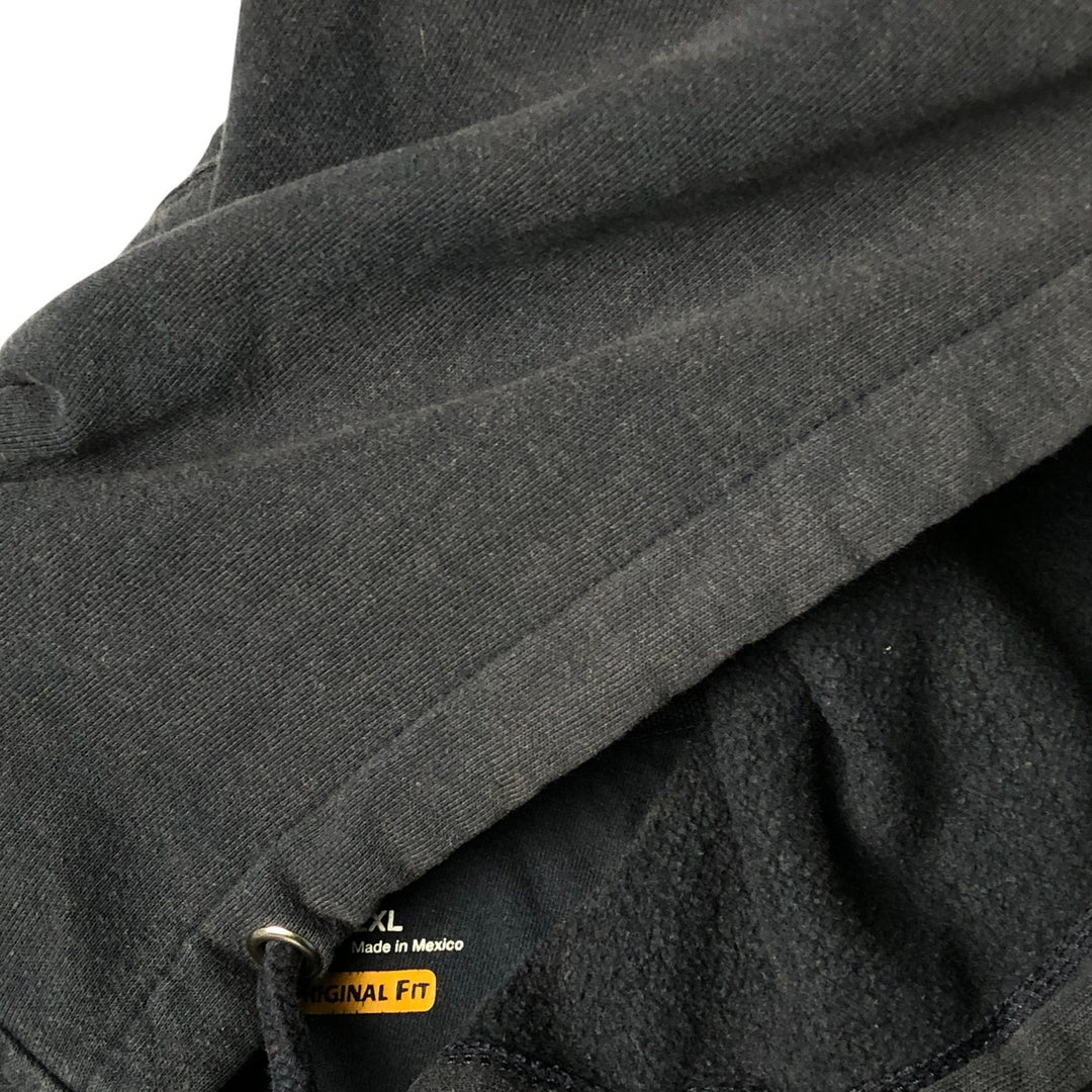Carhartt Original Fit Full-Zip Hoodie, Men's XXL cotton black type Vintage Second Hand