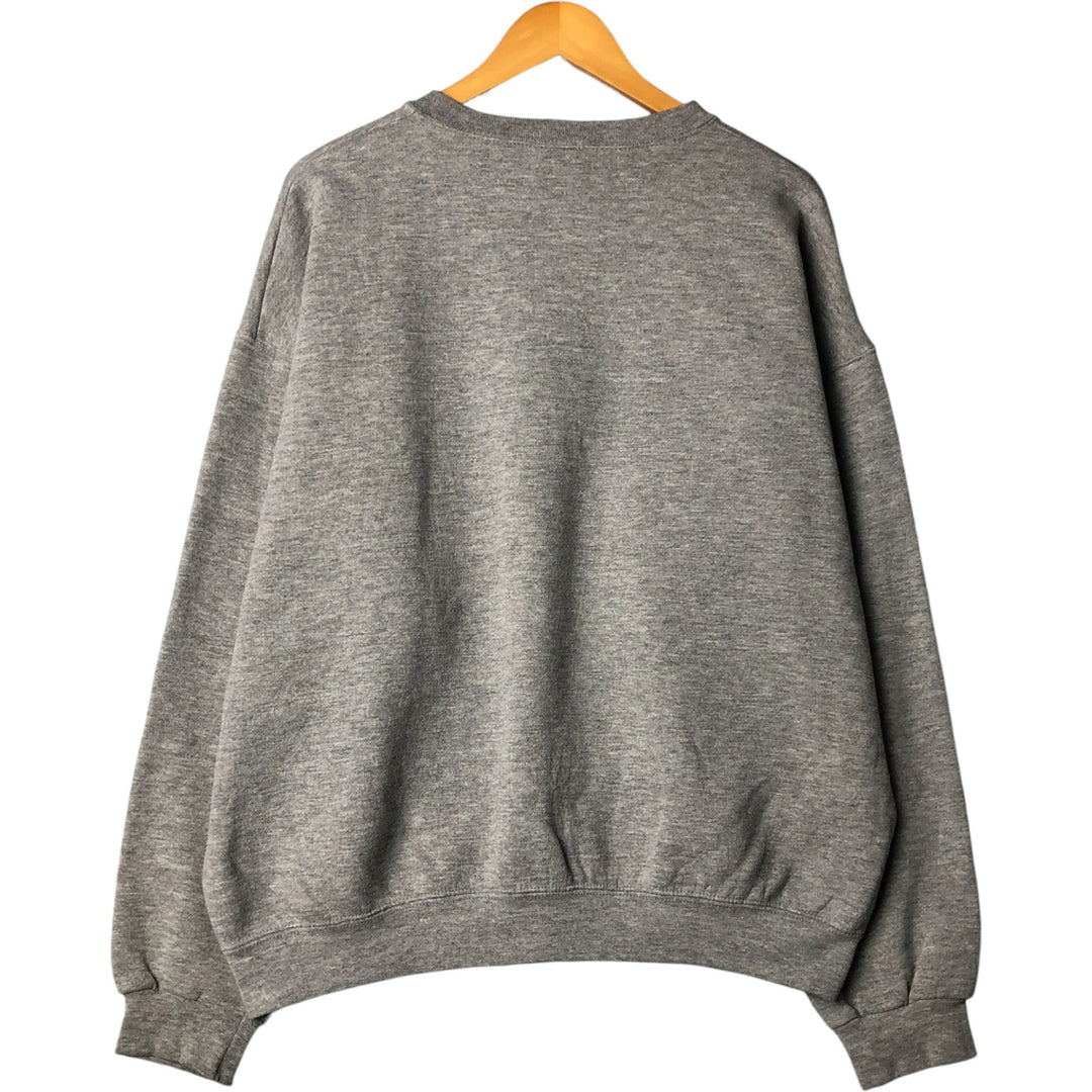 OARSMAN Budweiser Advertising Sweatshirt, Men's Size XL cotton gray type Vintage Second Hand