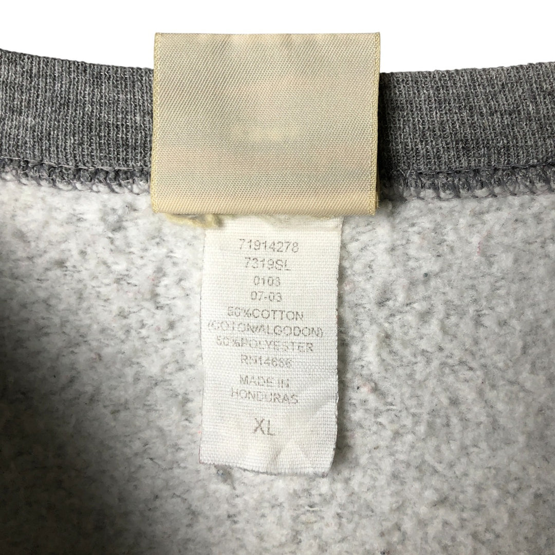 OARSMAN Budweiser Advertising Sweatshirt, Men's Size XL cotton gray type Vintage Second Hand