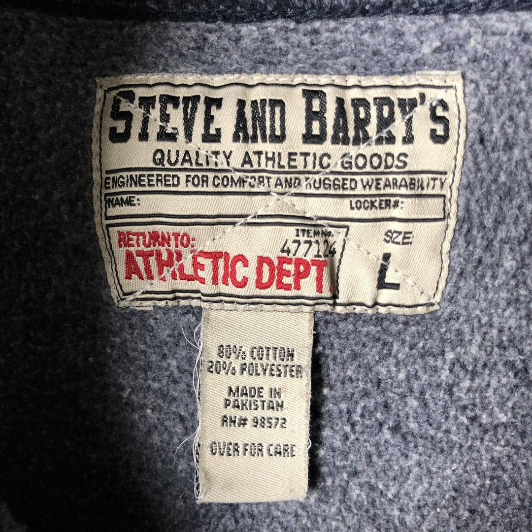 STEVE AND BARRYS UCLA University of California, Los Angeles College Pullover Hoodie, Men's Size L cotton navy blue type Vintage Second Hand